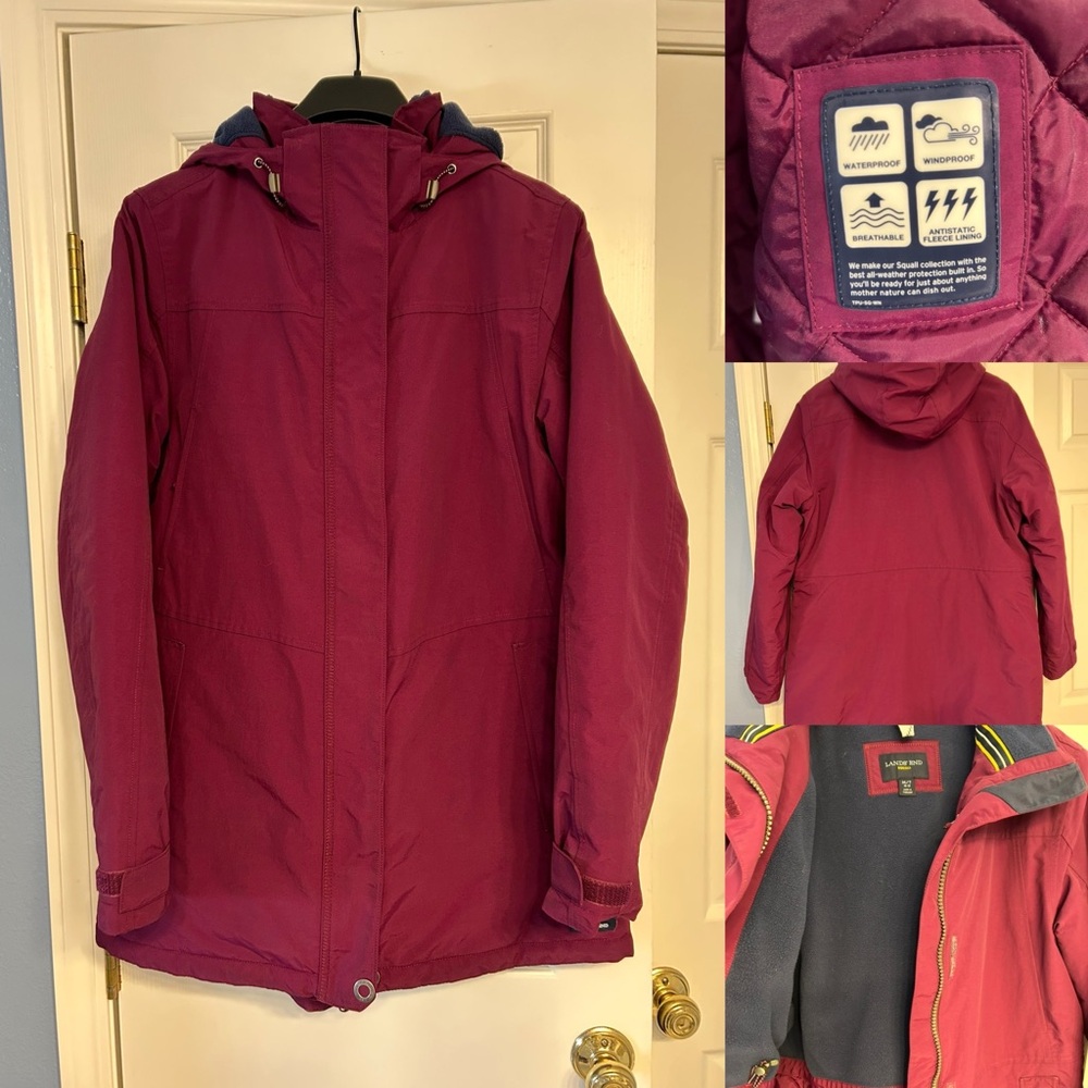 Lands End Women’s Squall Mid-Length Winter Jacket